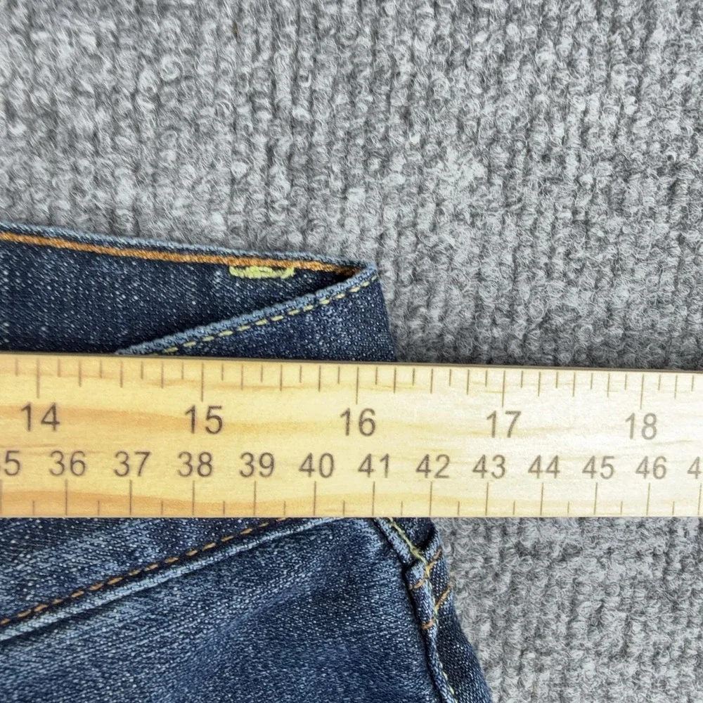 Lucky Brand 361 Vintage Straight Jeans Mens 32x30 Blue Medium Wash Stretch Denim